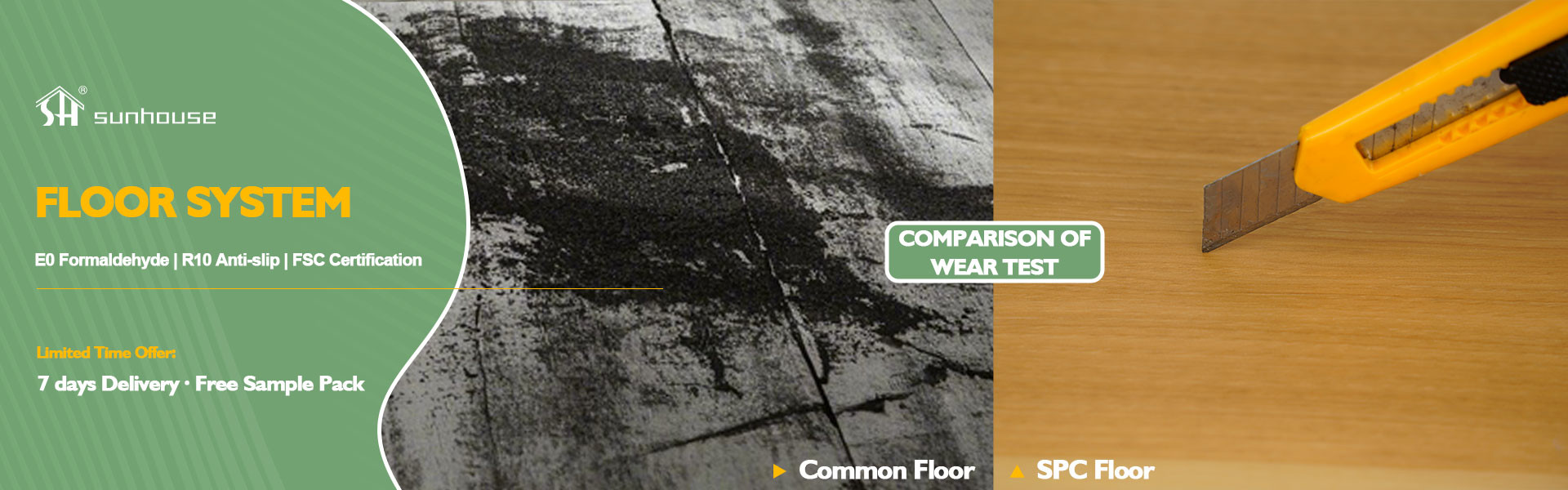 গুণমান SPC ক্লিক ফ্লোরিং কারখানা