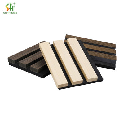 ভালো দাম 1220x2440 মিমি অ্যাকোস্টিক ওক ওয়াল প্যানেল অভ্যন্তরীণ শব্দ শোষণকারী অ্যাকোস্টিক প্যানেল টিভি ওয়াল জন্য অনলাইন