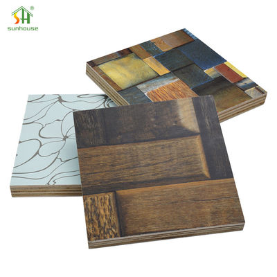 ভালো দাম আর্দ্রতা প্রতিরোধী মেলামাইন প্লাইউড মেলামাইন প্লাইউড বোর্ড অভ্যন্তরীণ বাহ্যিক প্রসাধন ব্যবহারের জন্য অনলাইন