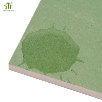 9 মিমি আর্দ্রতা প্রতিরোধী জিপস বোর্ড হালকা ওজন জিপস অ্যাকোস্টিক প্যানেল আইএসও সার্টিফাইড