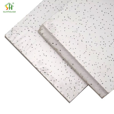 ভালো দাম গোলমাল কমানো খনিজ উলের সিলিং প্যানেল তাপ নিরোধক অগ্নিনির্বাপক সিলিং বোর্ড অনলাইন