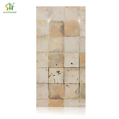 কাস্টম আর্দ্রতা প্রতিরোধী ওয়াল প্যানেল পিএমএমএ মার্বেলিং এফেক্ট অ্যাক্রিলিক বাথরুম প্যানেল