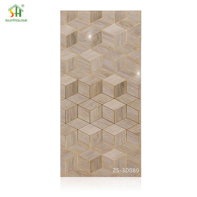 পরিবেশ বান্ধব 4x8ft মার্বেল অ্যাক্রিলিক ওয়াল প্যানেল 8mm/10mm পুরু