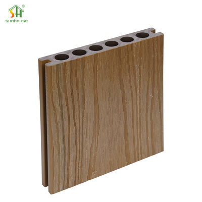 ভালো দাম আউটডোর স্লিপ প্রতিরোধী WPC ডেক মেঝে 145x20mm সঙ্গে এমবসড টেক্সচার অনলাইন