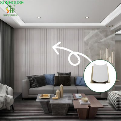 ভালো দাম বাহ্যিক ওয়াল ক্ল্যাডিং সিস্টেম অ্যাপ্লিকেশনের জন্য 3D এমবসড WPC ওয়াল প্যানেল অনলাইন