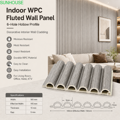 ভালো দাম WPC ইন্টেরিয়র ওয়াল প্যানেল সারফেস ফিনিশ কালার কনসিস্টেন্সি এবং ফিল্ম কোয়ালিটি গাইড অনলাইন